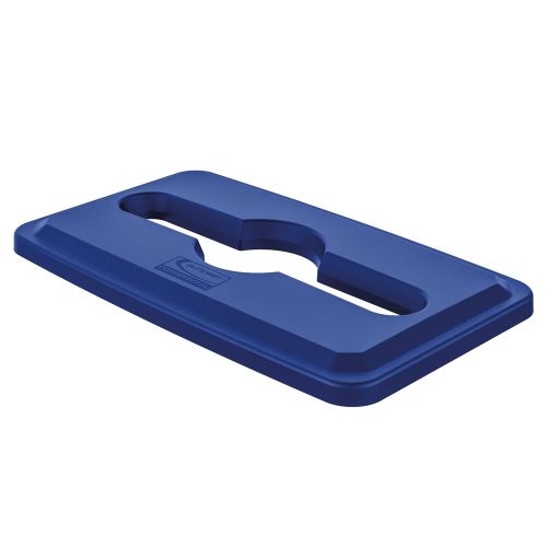 Suncast Commercial Paper and Recycling Lid, Blue